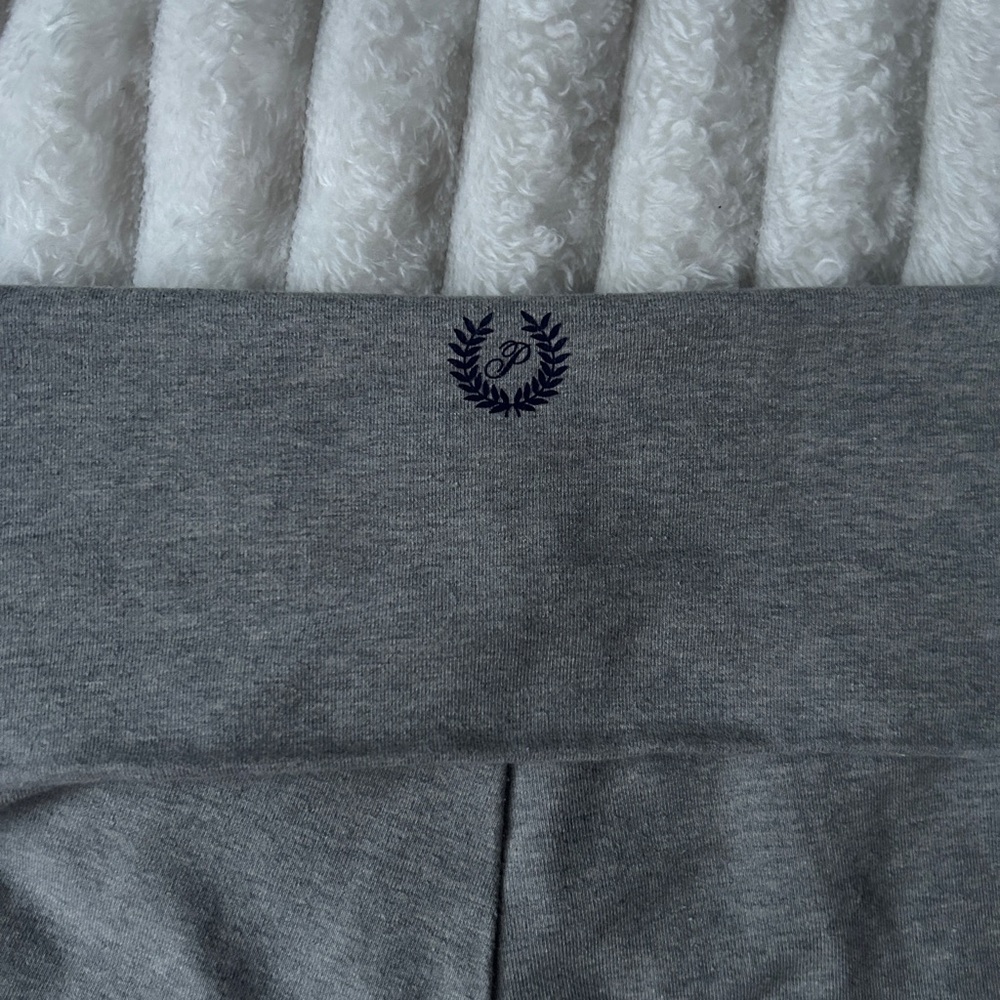 Victoria secret trendy grey flare Foldover leggings